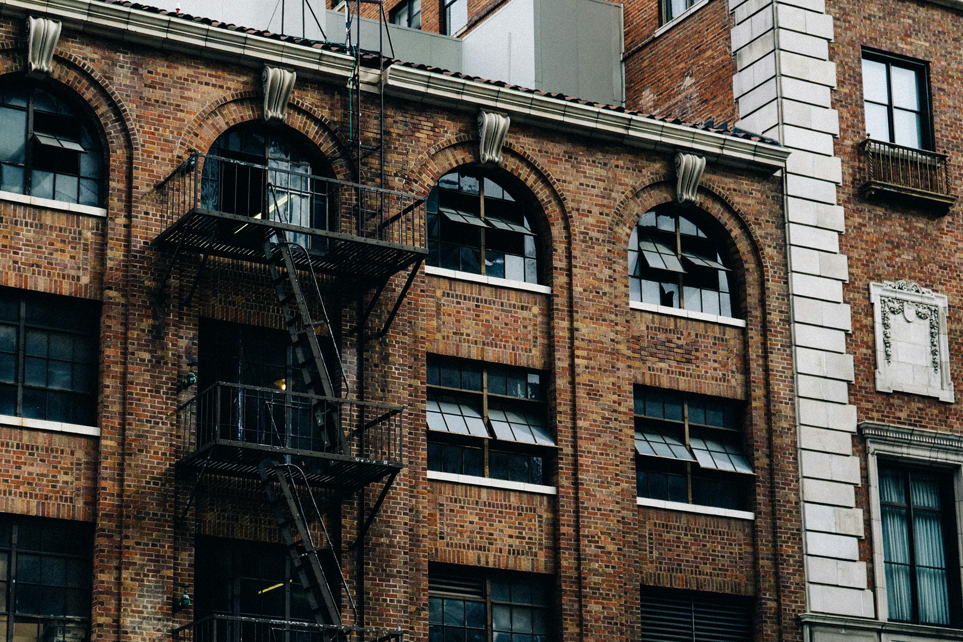 Free stock photos of fire escape